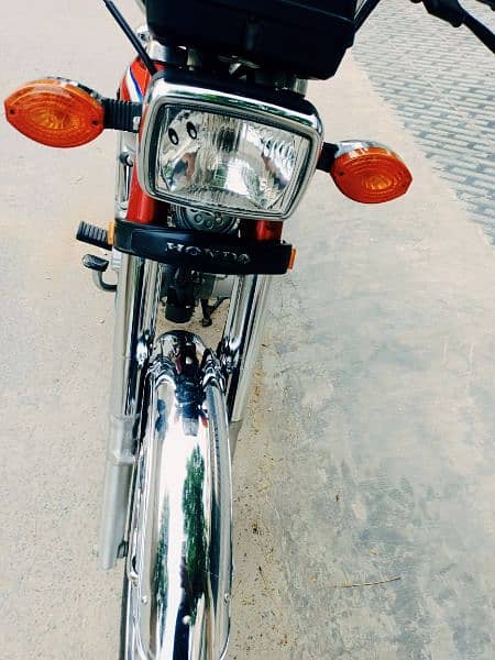 Honda CG125 2022 Lush Condition All Punjab Number 3