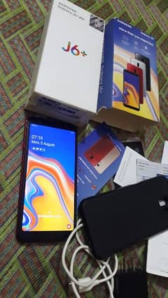 Samsung galaxy J6+,Full Box,(03135950162),Ram 3gb,Memry 32gb,(9/10)