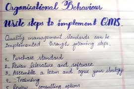 Hand writing Assignment serious available