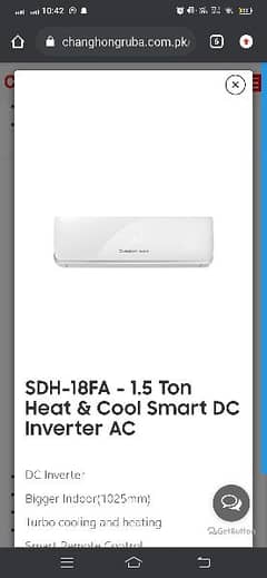 DC Inverter Ac like brand new