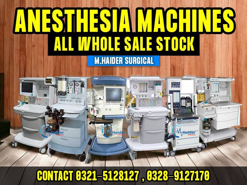 Anesthesia Machines Bulk Quanity & Wide Range 2