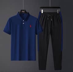 stylish polo tracksuit for men