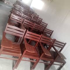 wooden school chairs