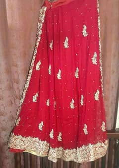 bridal red dress