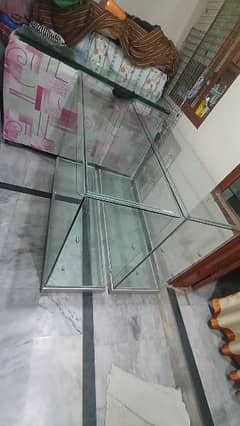 2 piece shop mirror counter like new