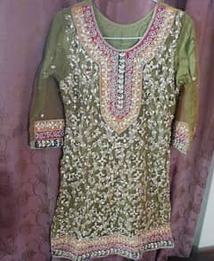 mehndi bridal dress