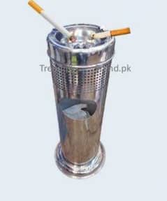 stainless steel ashtray bin