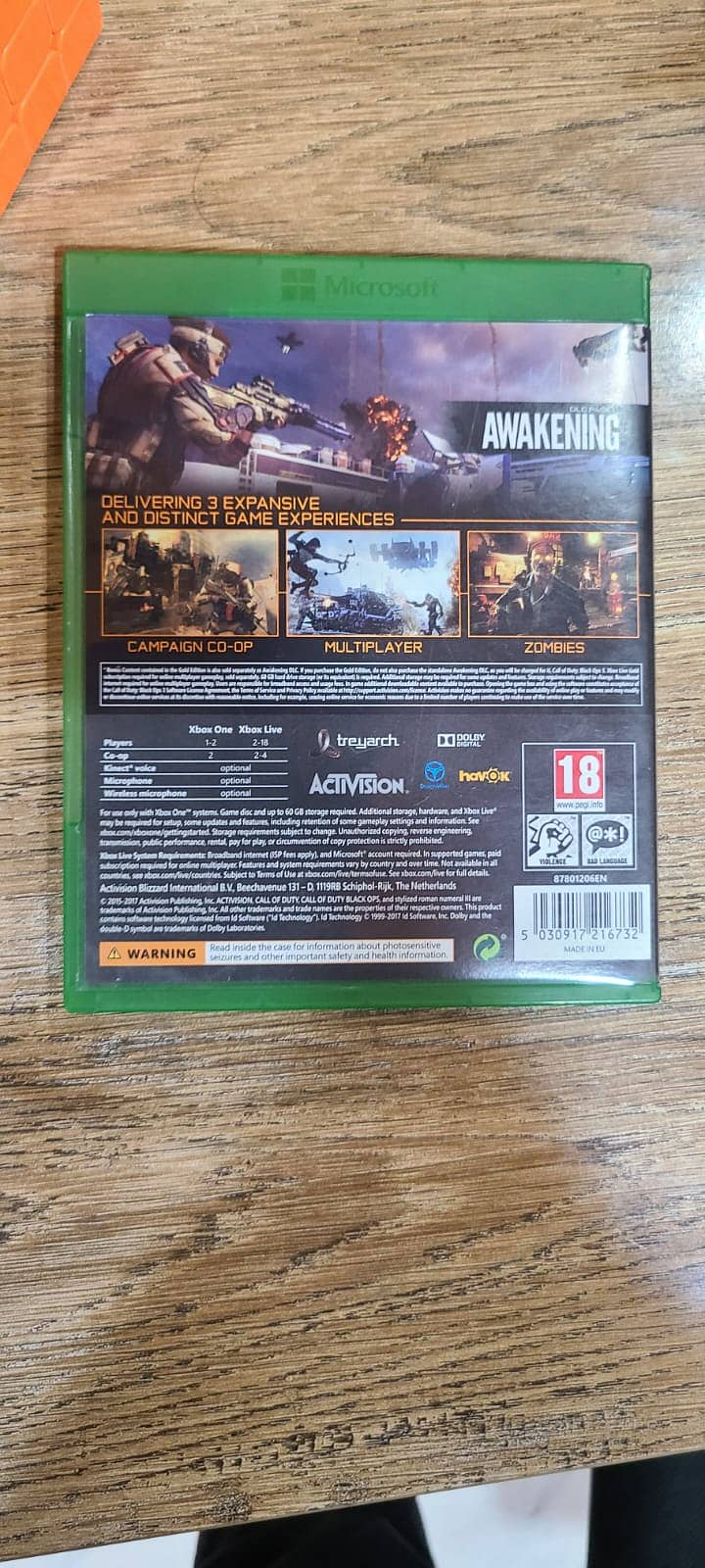 Call of Duty: Black Ops III  Gold Edition xbox one 1