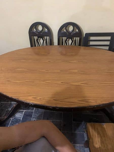 wooden dinning table 6