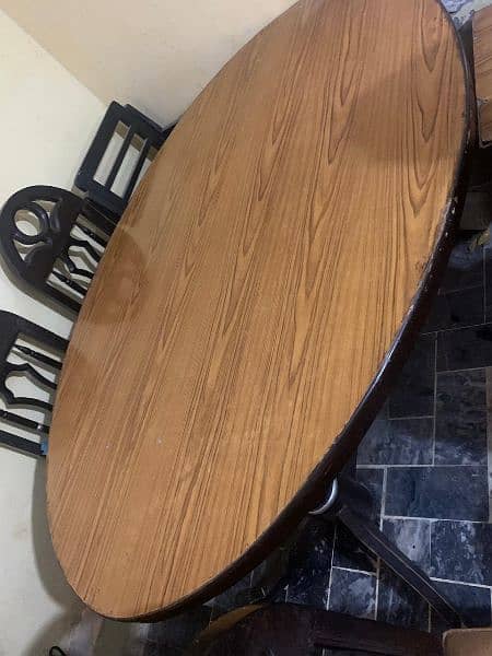 wooden dinning table 7