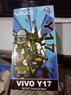 vivo y17.8/256 full box available for urgent sale