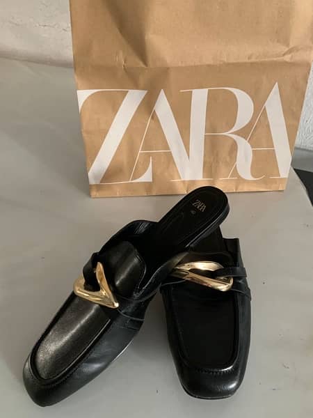 ZARA Loafers/Ladies Shoes/Branded Shoes 1