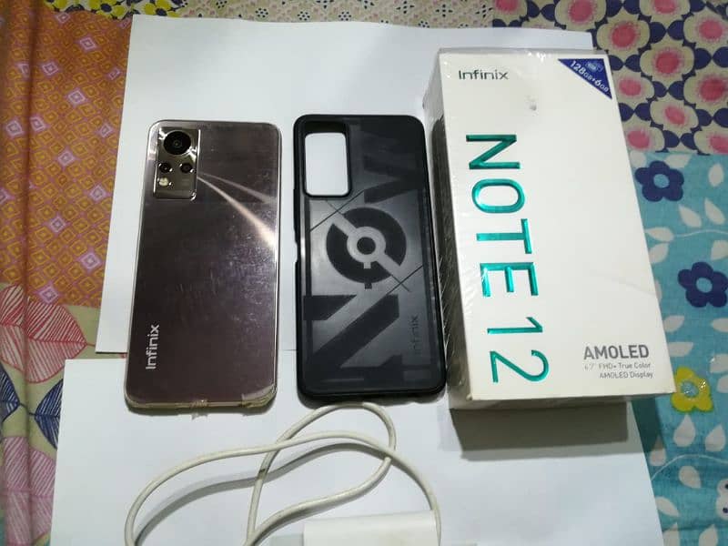 very good condition and good working for sale infinix note 12 mobile 2