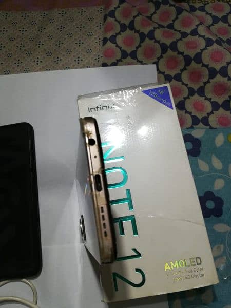 very good condition and good working for sale infinix note 12 mobile 4