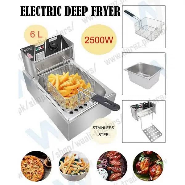 electric deep fryer 16 litre A1 quality 201 grade J1 1