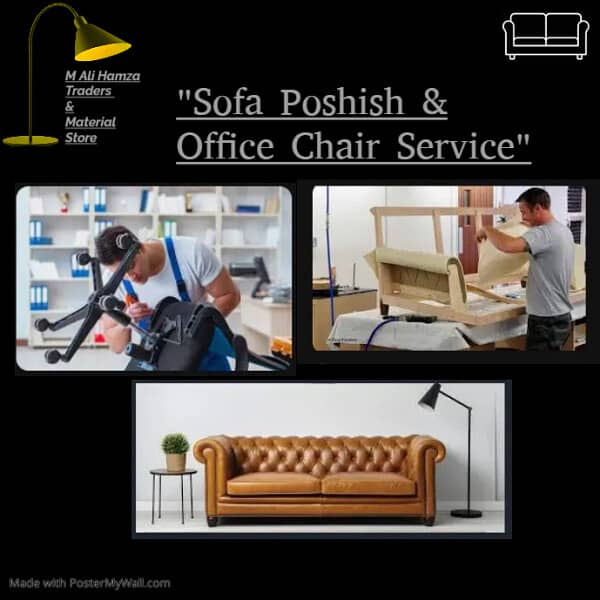 Sofa Poshish | Office Chair Repairing | Carpenter and Aluminum Glass 0