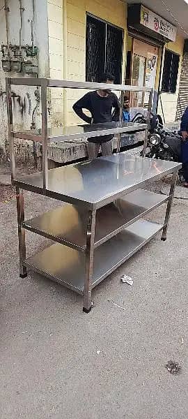 working table plus bridal table Plus washing sink plus cabinet table 5