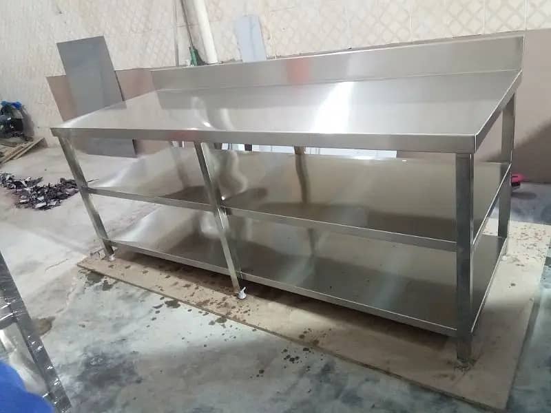 working table plus bridal table Plus washing sink plus cabinet table 8