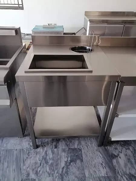 working table plus bridal table Plus washing sink plus cabinet table 12