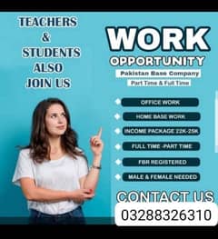 online job available for male and female