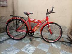 HELUX 26 INCH RED COLOUR ALL GENIUM FRAME IN ALMOST NEW CONDITION SALE