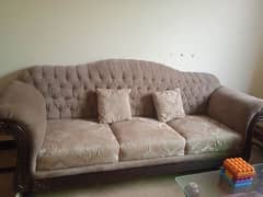 7 seater sofa and table set