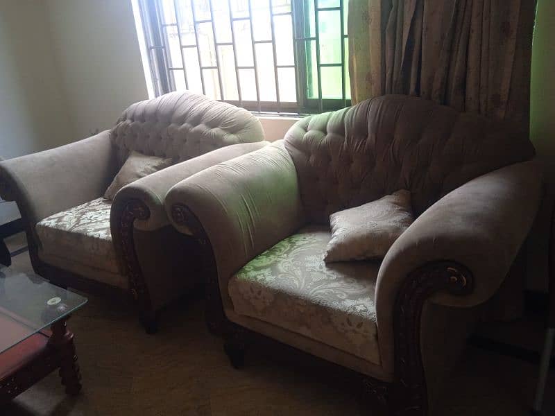 7 seater sofa and table set 2