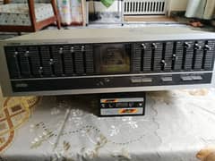 victor 7+7 band equalizer 220v in mint condition