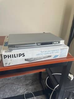 phlips dvd player in new condition