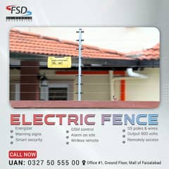 Electric Fence For Home, Office, Farm House Security System