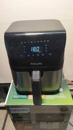 New) Philips LCD Touch Control Air Fryer - 5.0L Capacity Master Chef