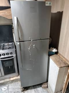 haier fridge 14 cube for sale condition origional gas with warranty