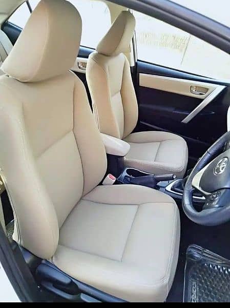 Toyota Corolla seats poshish 1