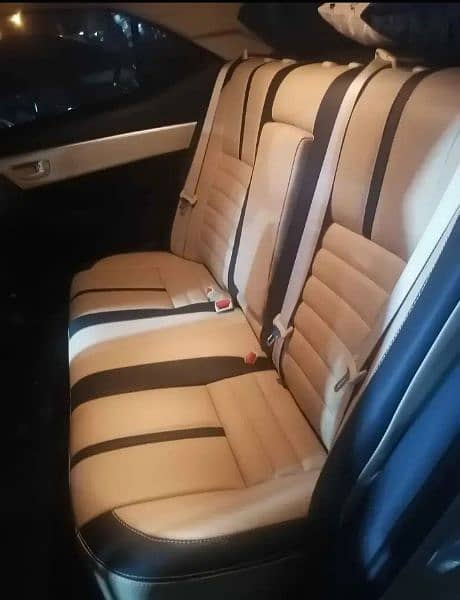 Toyota Corolla seats poshish 6