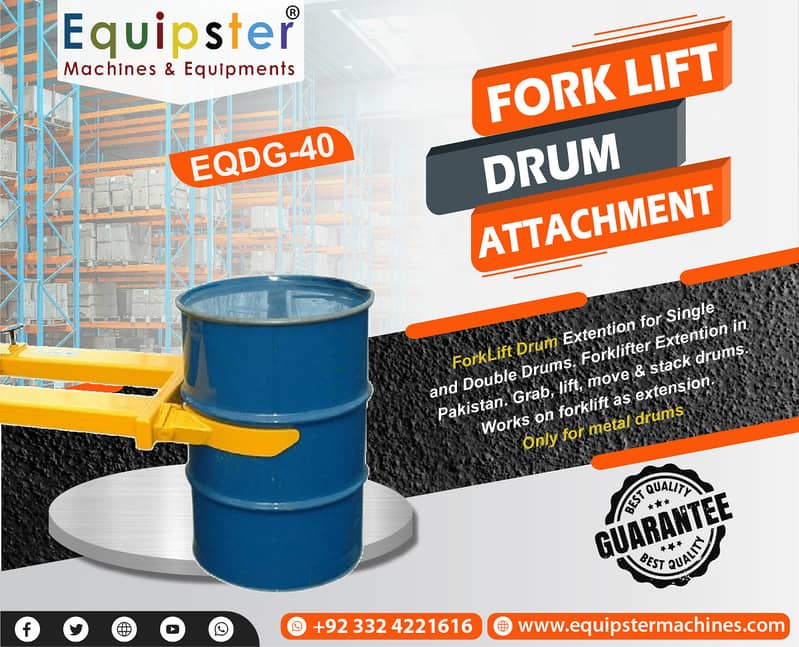 drum stacker, drum lifter, forklifter, electrical, drum trolley, carts 7