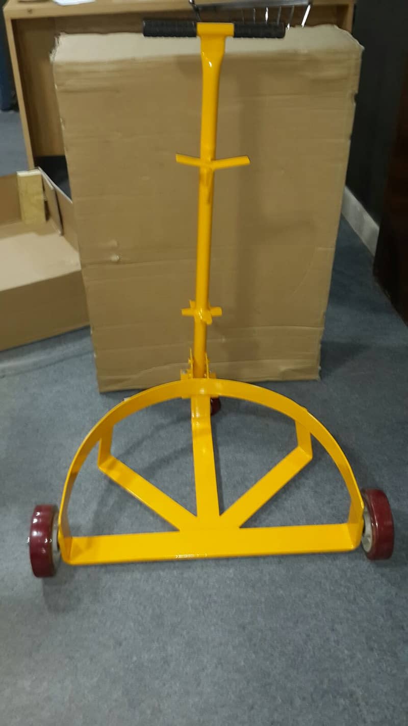 drum stacker, drum lifter, forklifter, electrical, drum trolley, carts 10