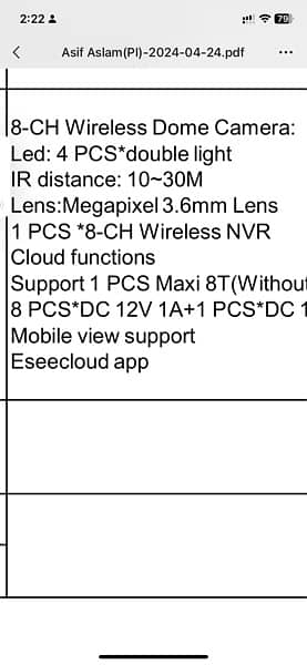 5mp 8 channel with nvr wireless cctv 4