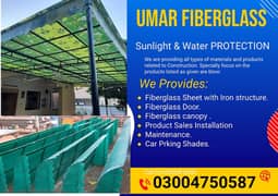 Fiber glass/Tensile/parking shed/fiberglass/fiber sheet/Window shed