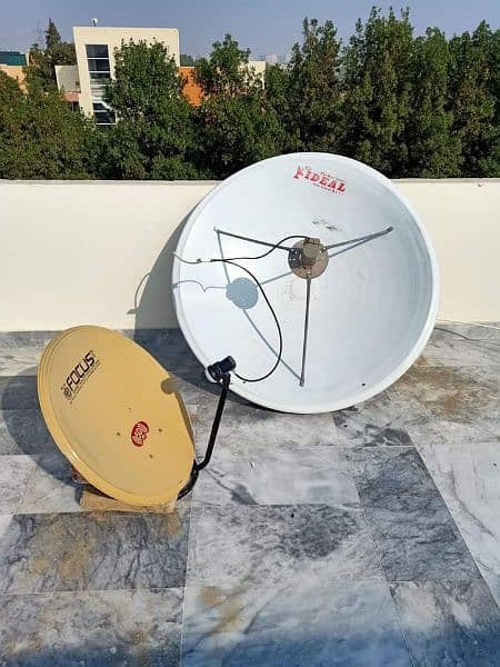 05 Dish Antenna and services and TV 03226499515 0