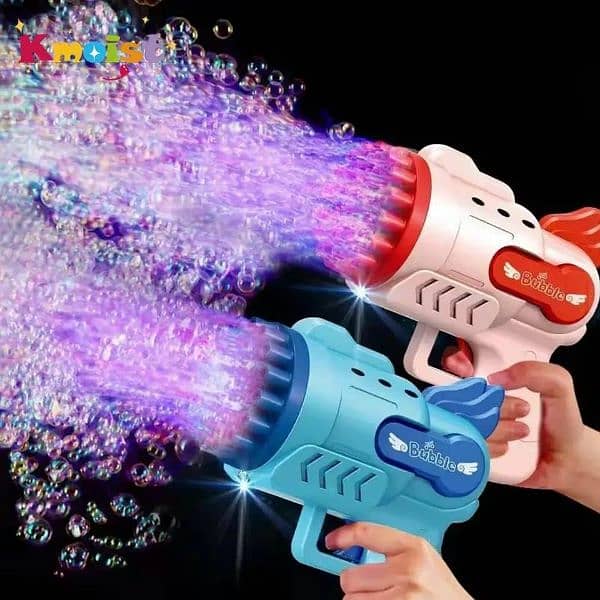 bubble gun with led light 1