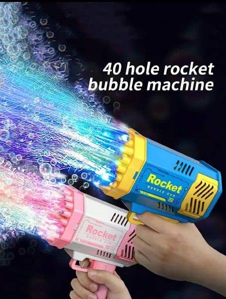 bubble gun with led light 4