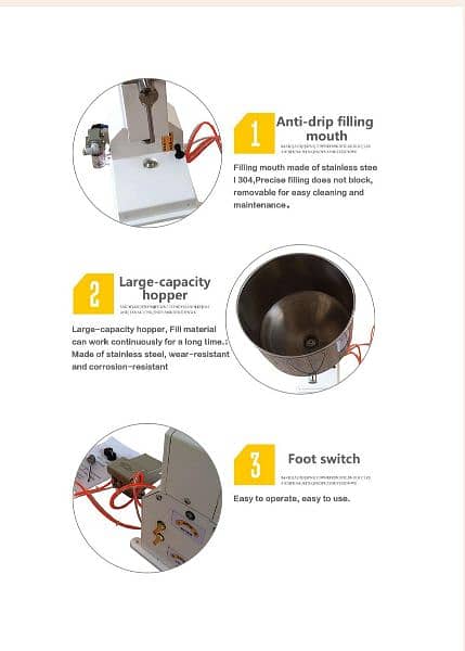 Liquid/paste/oil/automatic/manual filling machine. 5