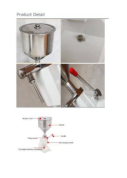 Liquid/paste/oil/automatic/manual filling machine. 6