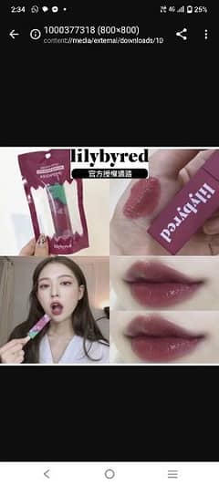 LILYBYRED Mood Liar Velvet Tint Pomegranate no06 4.2g