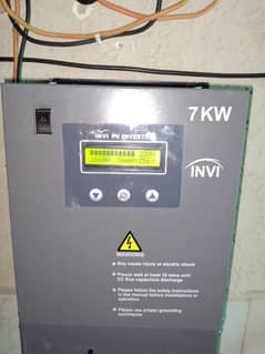 invi 7 kw  inverter (without battery) (without wapda sharing)