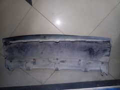 honda civic X front bumper down grill