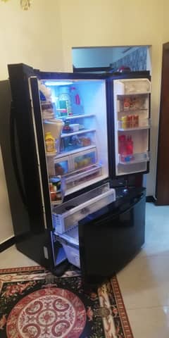 Samsung Double Door Refrigerator Fully Invertor Slightly Used For Sale 0