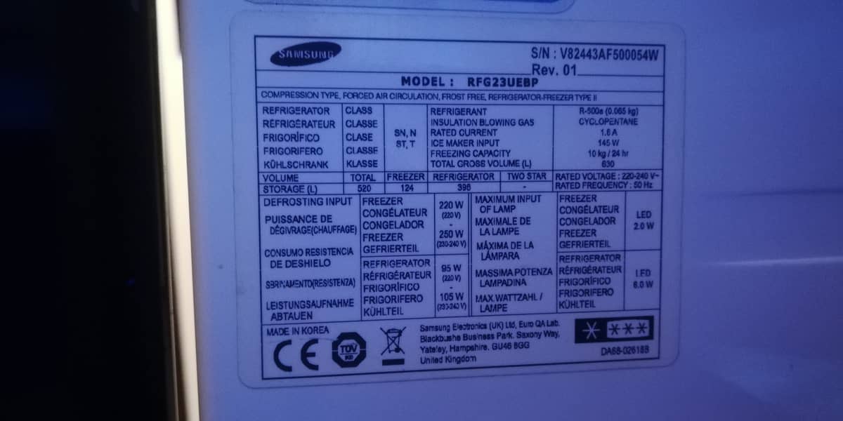 Samsung Double Door Refrigerator Fully Invertor Slightly Used For Sale 9