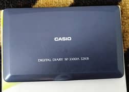 Casio digital diary