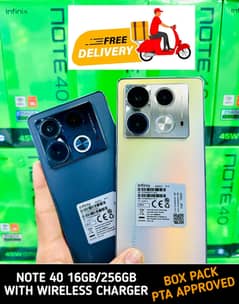 INFINIX NOTE 40 256GB BOX PACK NOTE 40 PRO SMART 8+ ZERO 30 HOT 40 PRO